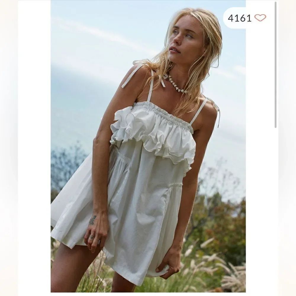 New Free People Have A Thing For You Mini dress